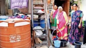 Women in Manmad say they suffer the most due to the water scarcity